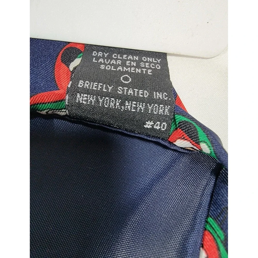 Men's Neck Tie Disney Navy Mickey Donald Snowflake Christmas‎ 56 x 4